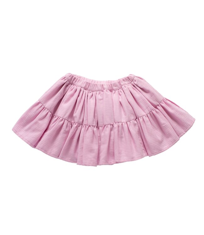 Navy Natural Faith skirt pink