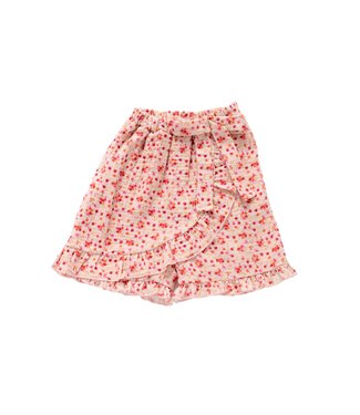 Navy Natural Faye skirt summer blossom