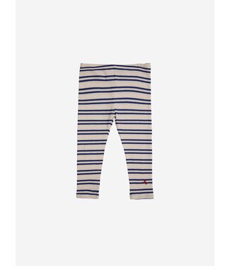 Bobo Choses Baby Blue Stripes leggings