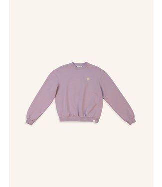 Navy Natural Oversized sweater mauve