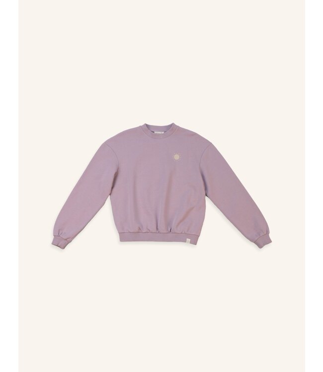 Navy Natural Oversized sweater mauve