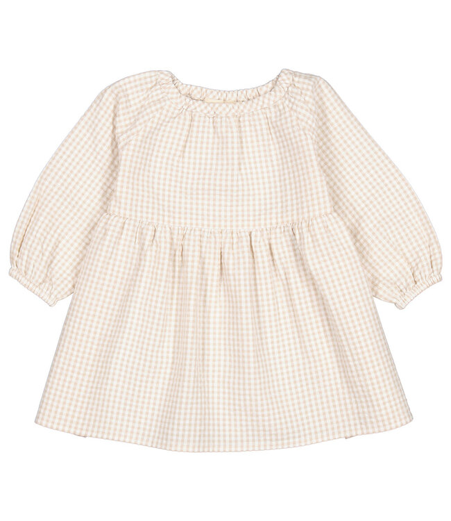 Dawson Grey Sand Gingham