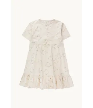 Tiny Cottons DOVES DRESS light cream