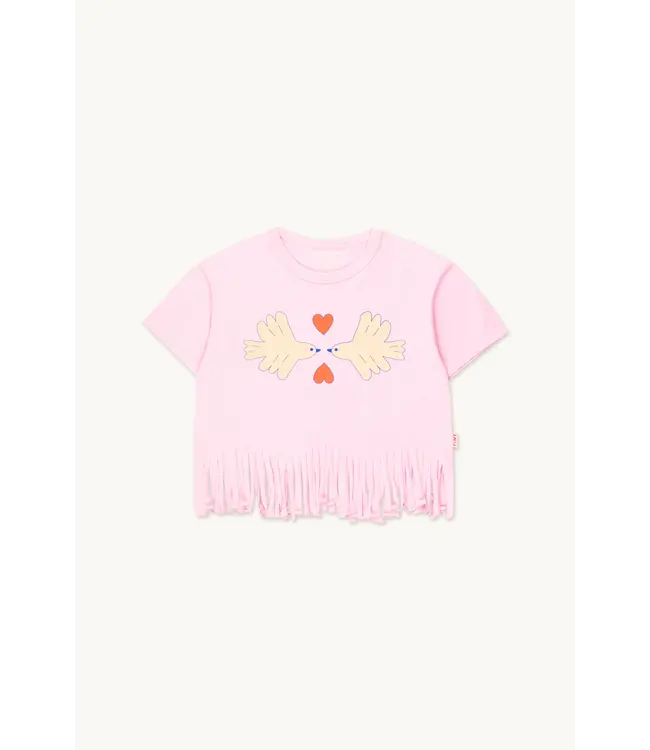 Tiny Cottons DOVES TEE light pink