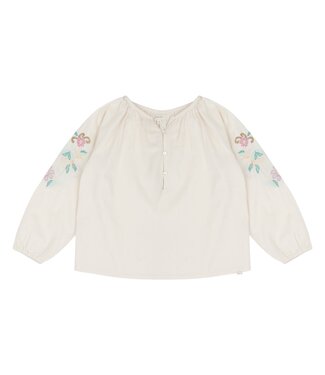 Jenest Lilly blouse natural with embroderie