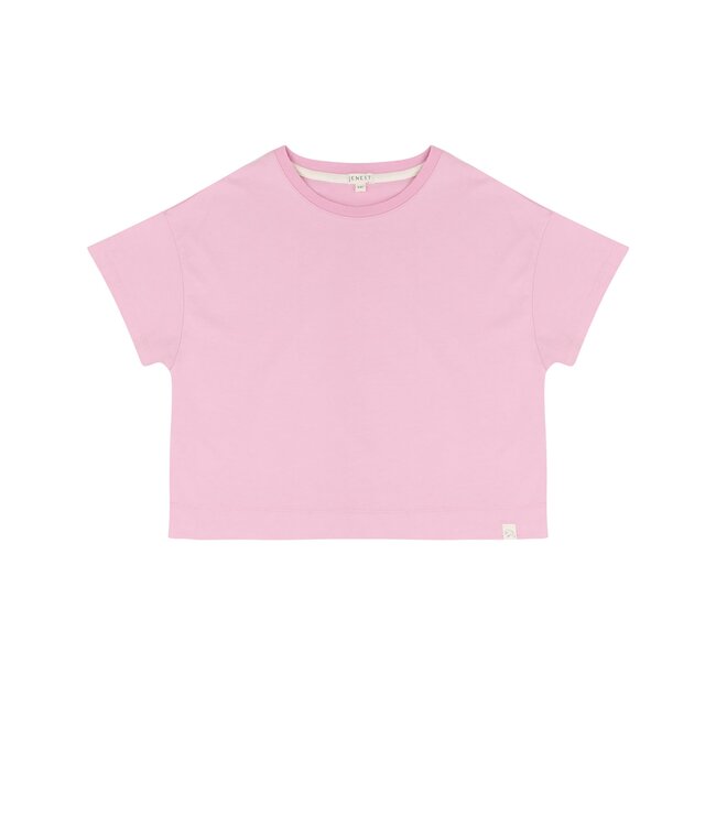 Jenest Livia logo shirt Raspberry pink