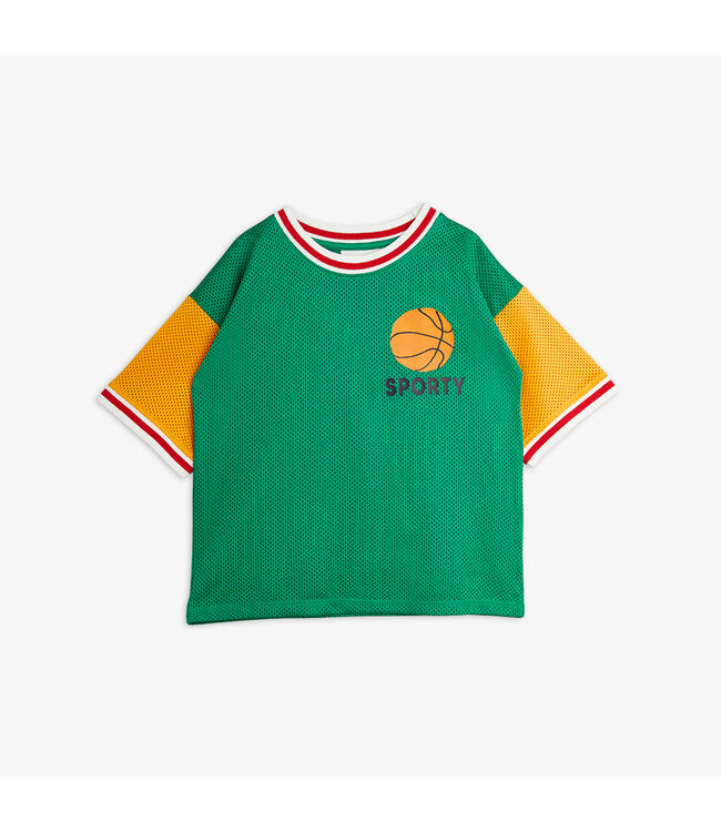 Mini Rodini Basket mesh sp ss tee