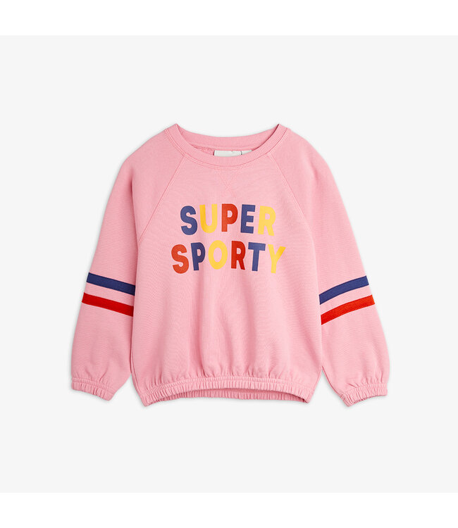 Mini Rodini Super sporty sp sweatshirt Pink