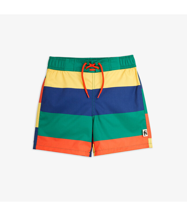Mini Rodini Stripe woven swim shorts