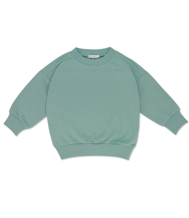 Phil&Phae Chunky summer sweater Sea foam