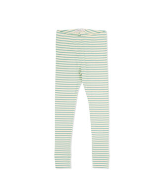 Phil&Phae Rib leggings stripes Sea foam