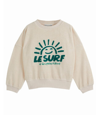 Emile et Ida SWEAT EPONGE SURF Z017