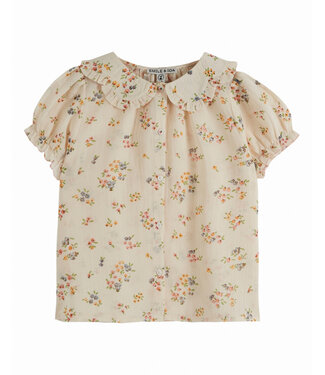 Emile et Ida BLOUSE FLEURS ACHILLEA Z026