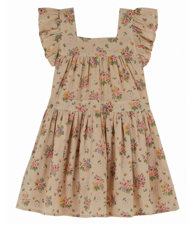 Emile et Ida ROBE FLEURS VINTAGE Z043