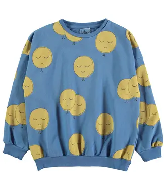 Lötiekids Sweatshirt Moons blue