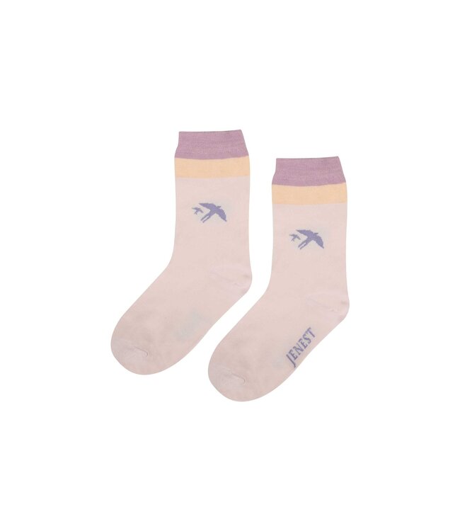 Jenest Bird socks Blossom pink