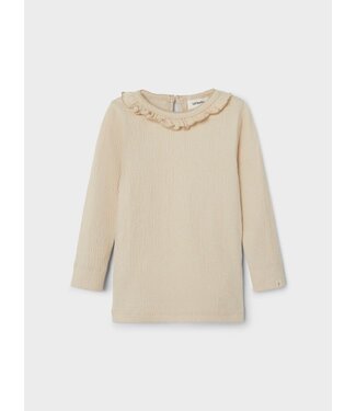 Lil Atelier NMFNALO BEA LS SLIM TOP Fog