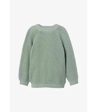 Lil Atelier NMMEMLEN LS KNIT Jadeite