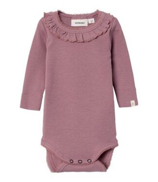 Lil Atelier NBFGAGO DIA LS SLIM BODY Nostalgia Rose