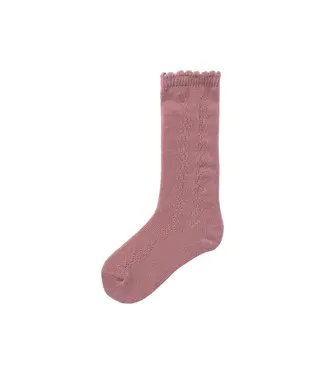 Lil Atelier NMFSOLAIMA DOL KNEE SOCK Nostalgia Rose