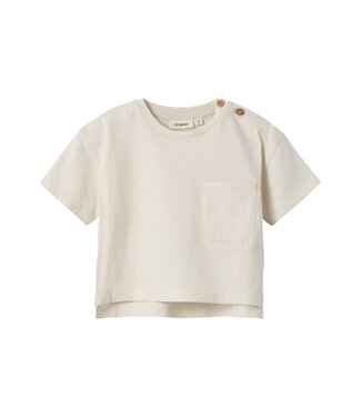 Lil Atelier NMMDOLAN SS LOOSE TOP Turtledove