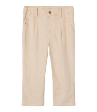 Lil Atelier NMMFELIX NR PANT Bleached Sand