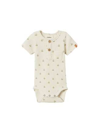 Lil Atelier NBMFREDE SS BODY Turtledove