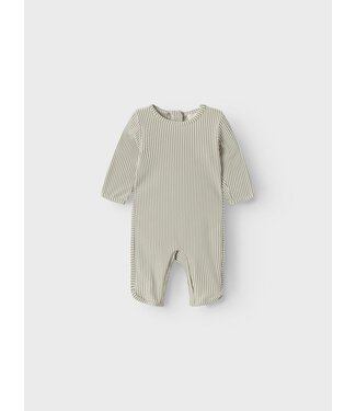 Lil Atelier NBMFONDO LS UV SWIMSUIT Dried Sage