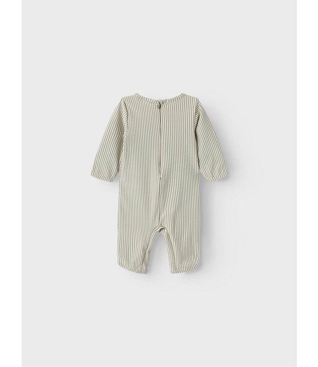 Lil Atelier NBMFONDO LS UV SWIMSUIT Dried Sage