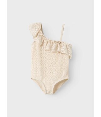 Lil Atelier NMFFANNIE SWIMSUIT Turtledove