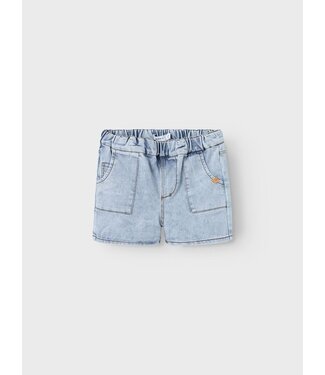 Lil Atelier NMMBEN LOOSE DNM SHORTS 2740-LO Light Blue Denim