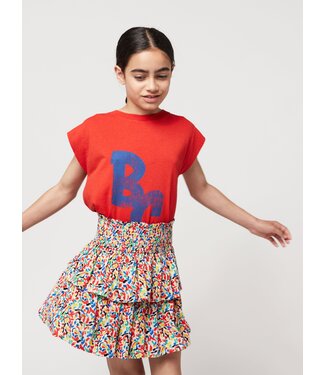 Bobo Choses Confetti all over woven ruffle skirt