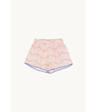 Tiny Cottons ZIGZAG SHORT pastel pink