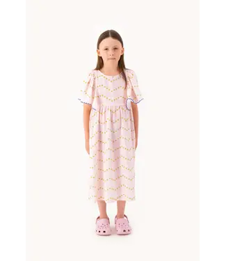 Tiny Cottons ZIGZAG DRESS pastel pink