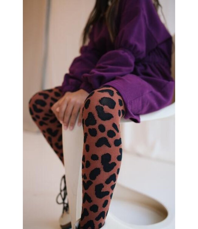 Daily Brat Dizzle tights Brownie