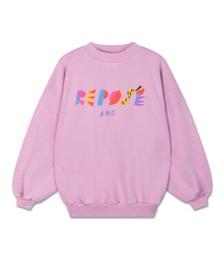 Repose AMS 24. crewneck sweater dusty orchid pink