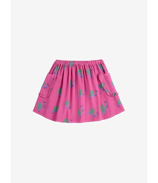 Bobo Choses Funny Snail all over woven skirt