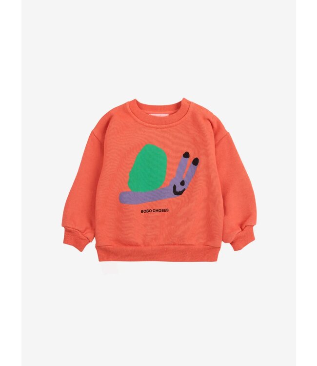 Bobo Choses Funny snail sweatshirt B