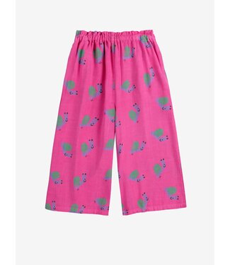 Bobo Choses Funny Snail all over woven culotte pants