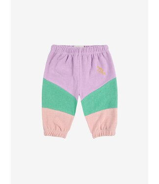 Bobo Choses Lila color block jogging pants