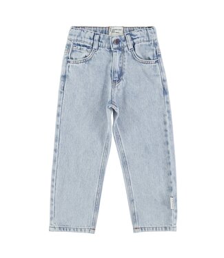 Piupiuchick unisex trousers | Washed Blue denim