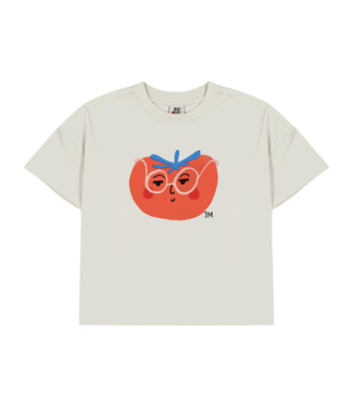 Jelly Mallow Tomato T-Shirt Light Beige