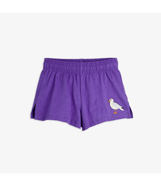 Mini Rodini Seagull emb shorts Purple