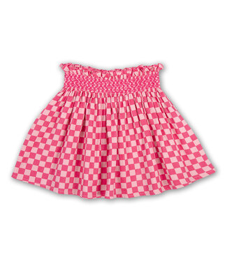 Petit Blush Mini skirt Square aop