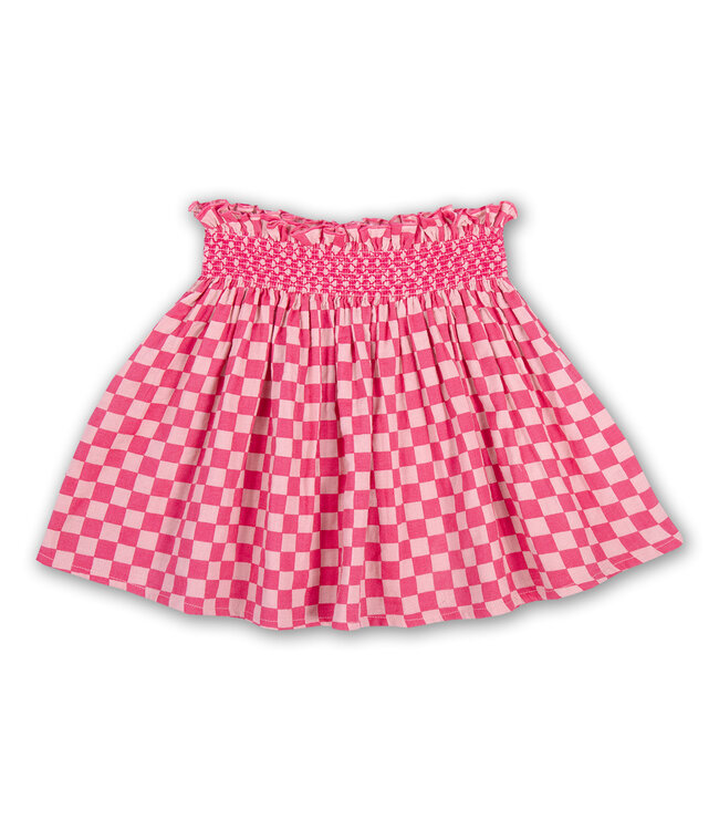 Petit Blush Mini skirt Square aop
