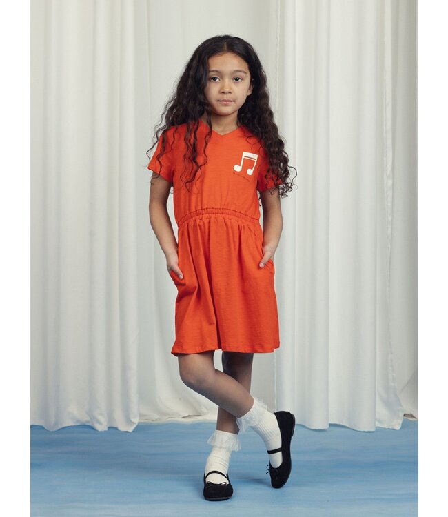 Mini Rodini Note sp ss dress