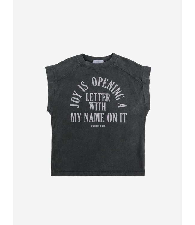 Bobo Choses Joy Is sleveless T-shirt