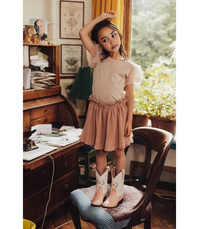 Baje Studio Birre skirt Rose salmon