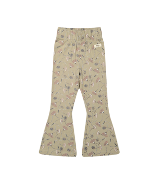 Baje Studio Luzia flare legging Taupe clay