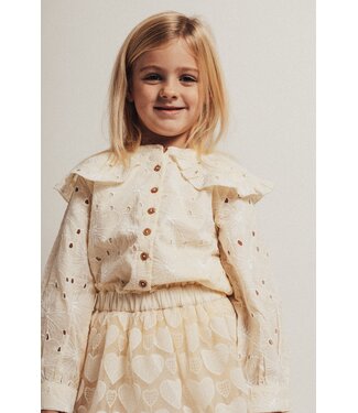 Baje Studio Rosal blouse Creme oat